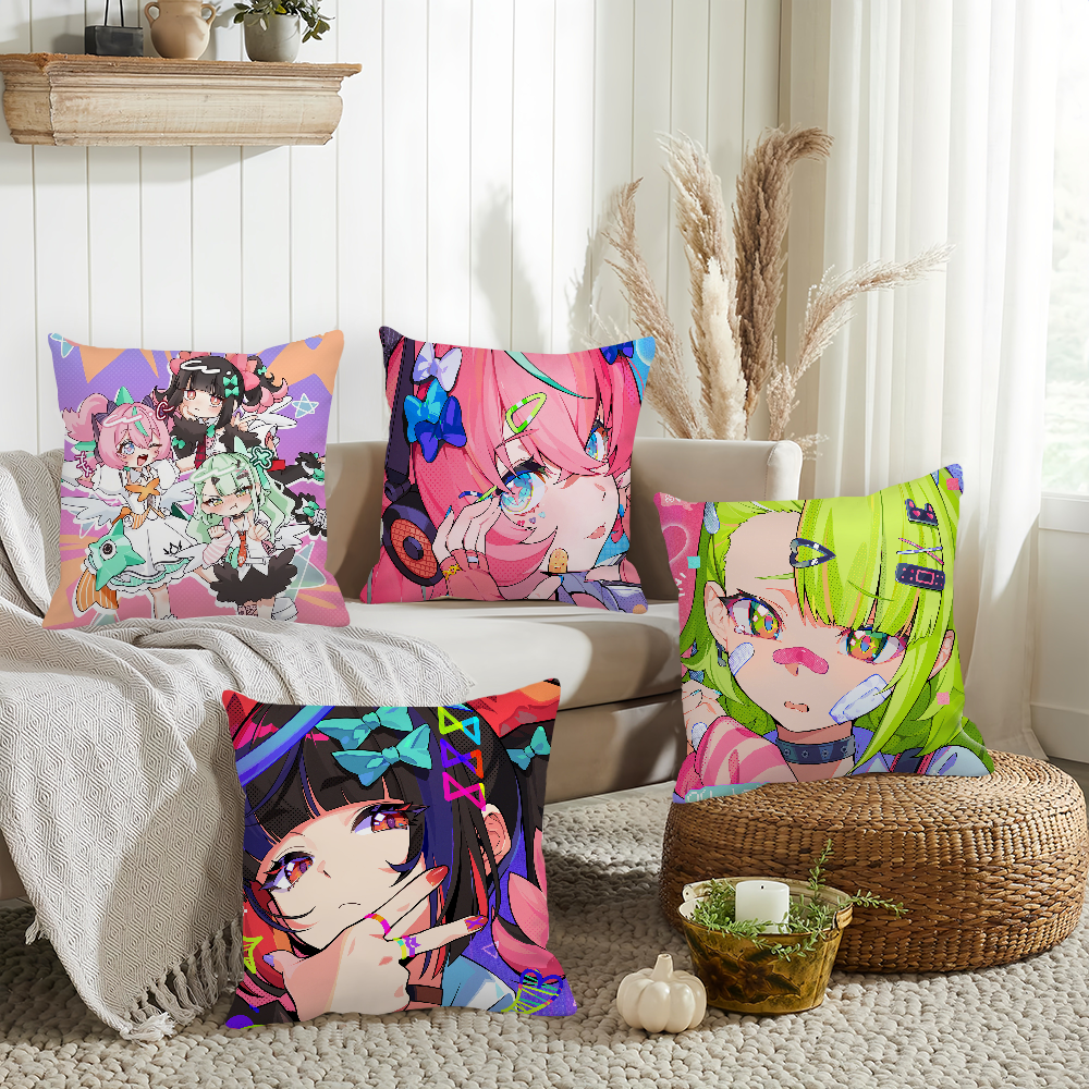 Pillow Cover 20X20 - Zenless Zone Zero Angels of Delusion