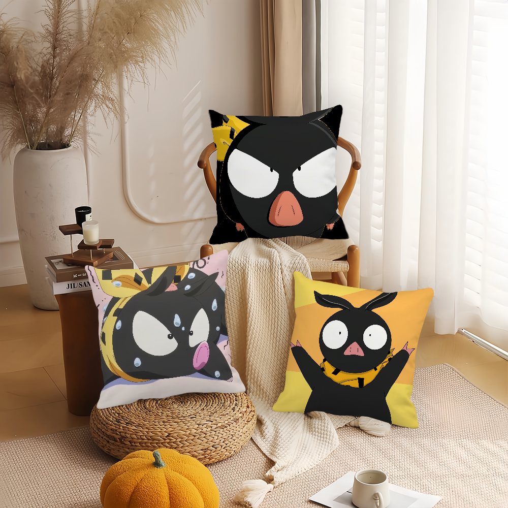 Pillow Cover 20X20 - Cute P-chan Ranma One-Half Pillow Case