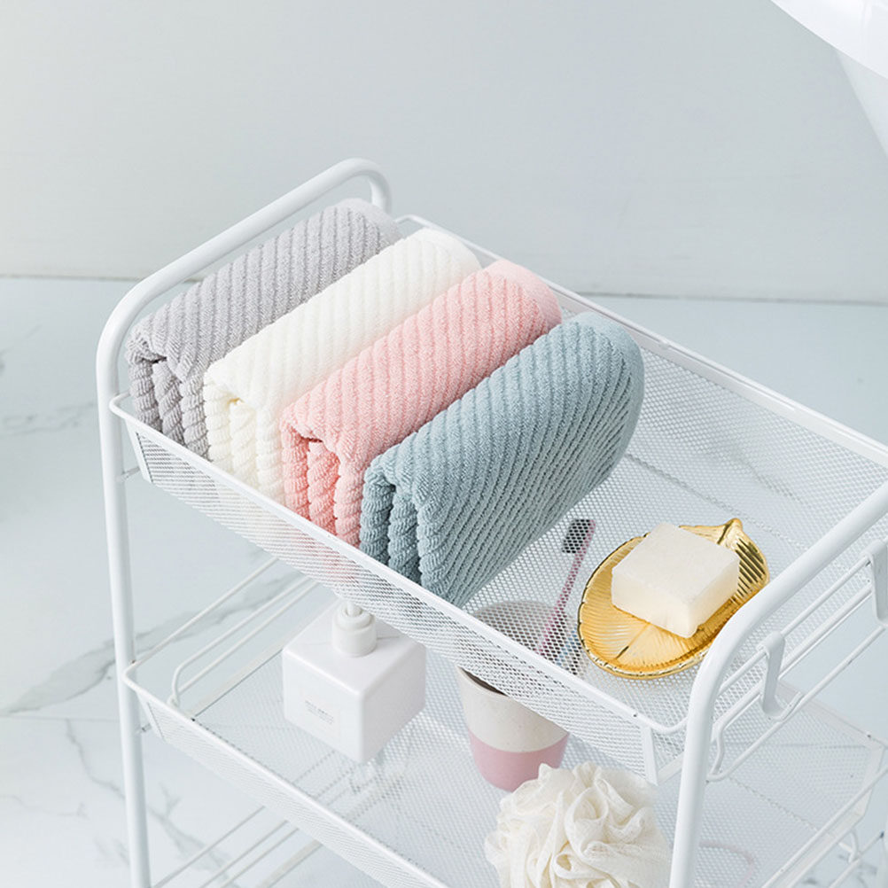 Home Textiles Pakistan - 4Pcs High-Quality Cotton Washcloths Breathable Quick-Drying