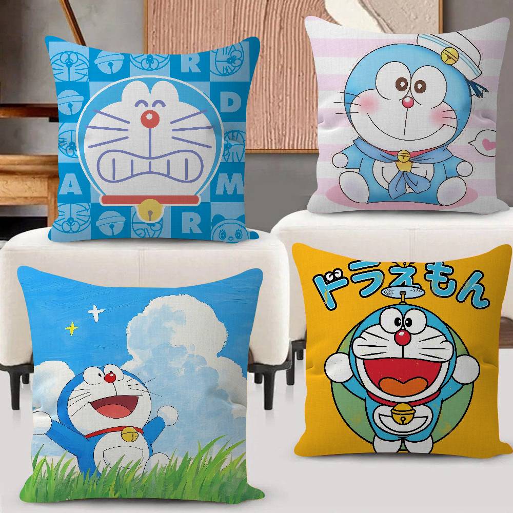 Home Textiles Trends - Trending Cute D-Doraemons Pillow Cover Sofa