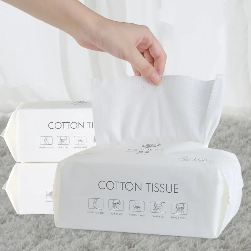 Home Textiles Face Towel - Soft Cotton Towel Disposable Face Towel