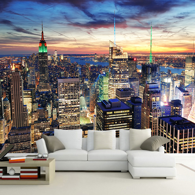 Custom Photo 3D Mural Wallpape - Home Textiles City avis et prix