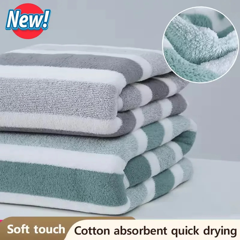 2026 New 1 Pc Striped Face Tow - Home Textiles Face Towel avis et prix
