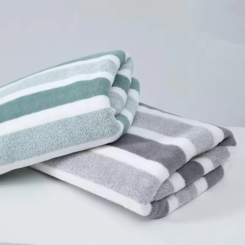 2026 New 1 Pc Striped Face Tow - Home Textiles Face Towel avis et prix