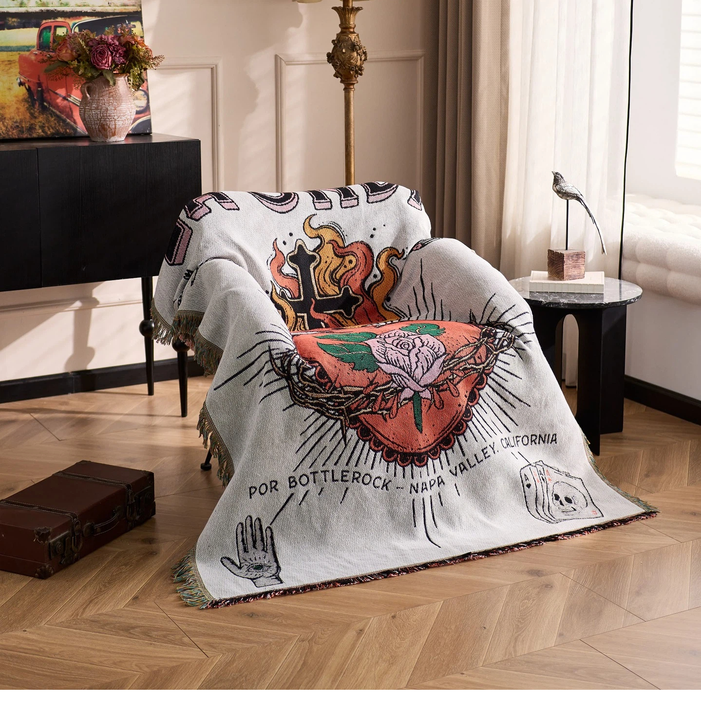 Textile City Vintage Tattoo St - Home Textiles City avis et prix