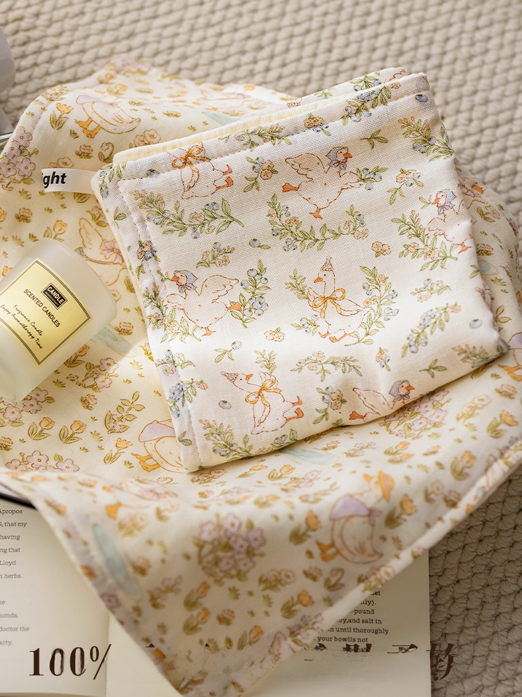 Pure Cotton Square Towel Soft  - Home Textiles Face Towel avis et prix