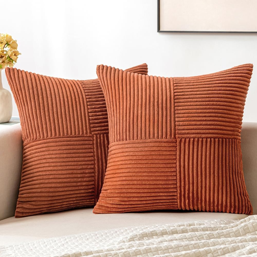 Rust Boho Throw Pillow Cover 1 - Pillow Cover 20X20 avis et prix