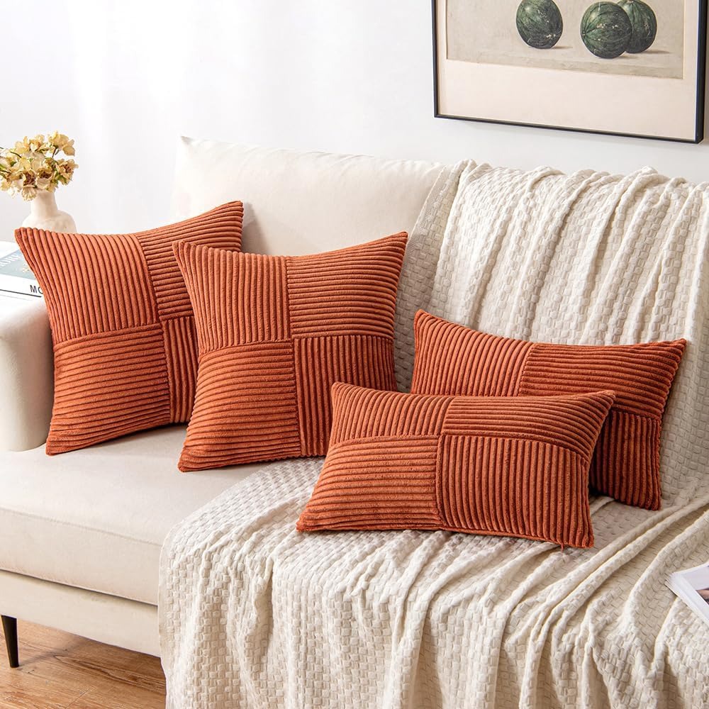 Rust Boho Throw Pillow Cover 1 - Pillow Cover 20X20 avis et prix