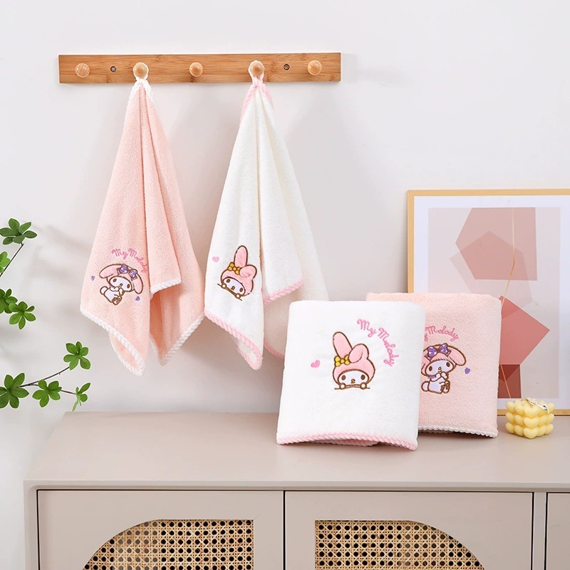 Sanrio My Melody Soft Coral Fa - Home Textiles Face Towel avis et prix