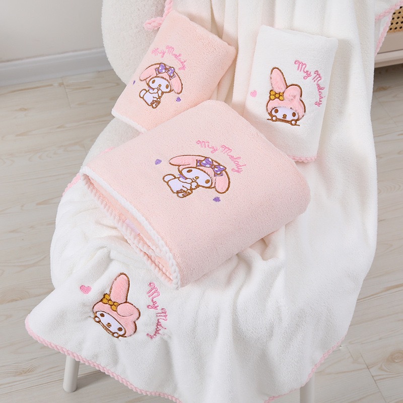 Sanrio My Melody Soft Coral Fa - Home Textiles Face Towel avis et prix