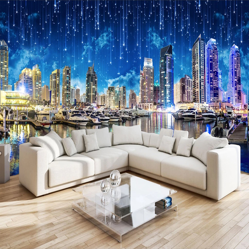 Custom Mural Non-woven Wallpap - Home Textiles City avis et prix