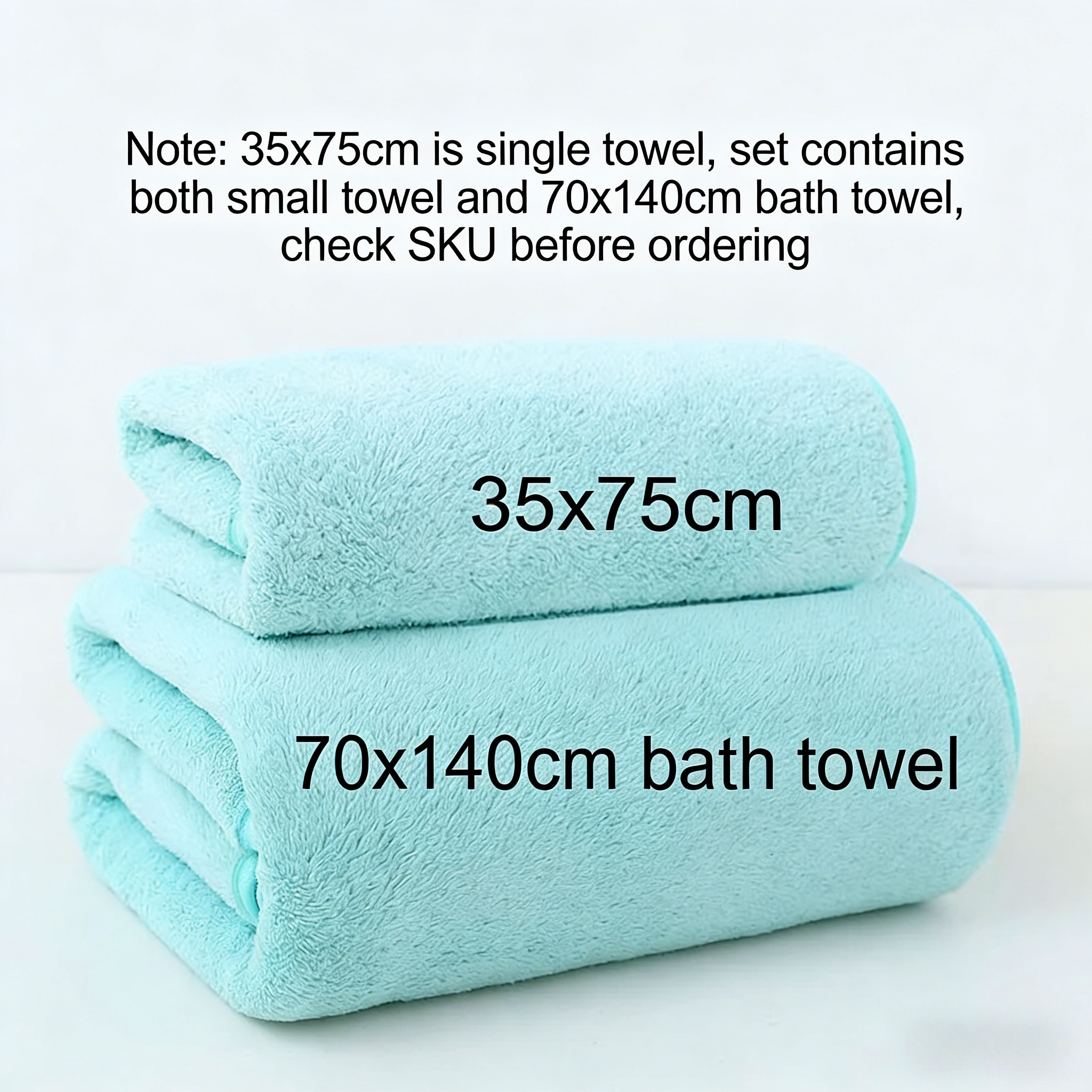 Coral Fleece Thickened Towel a - Home Textiles Face Towel avis et prix