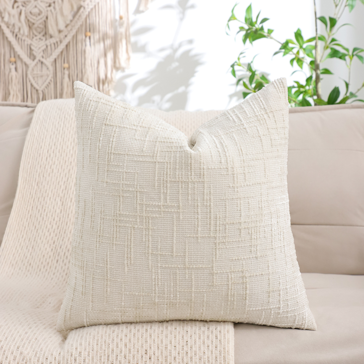 1 PC Chenille Velvet Decoratio - Pillow Cover 20X20 avis et prix