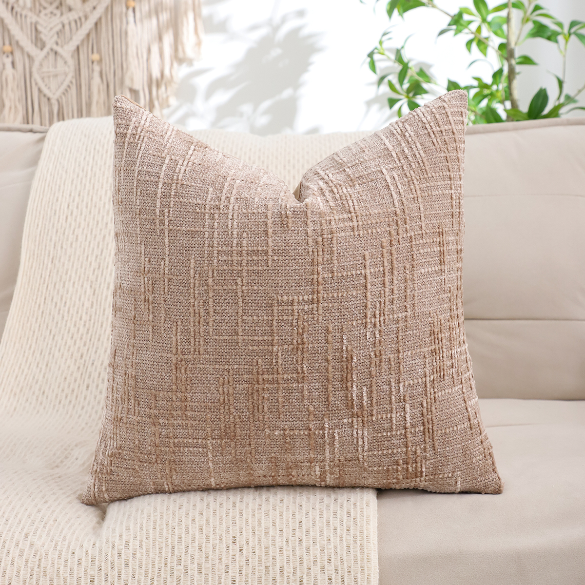 1 PC Chenille Velvet Decoratio - Pillow Cover 20X20 avis et prix