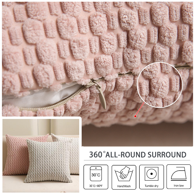 1/2 Soft Fall Decorative Throw - Pillow Cover 20X20 avis et prix