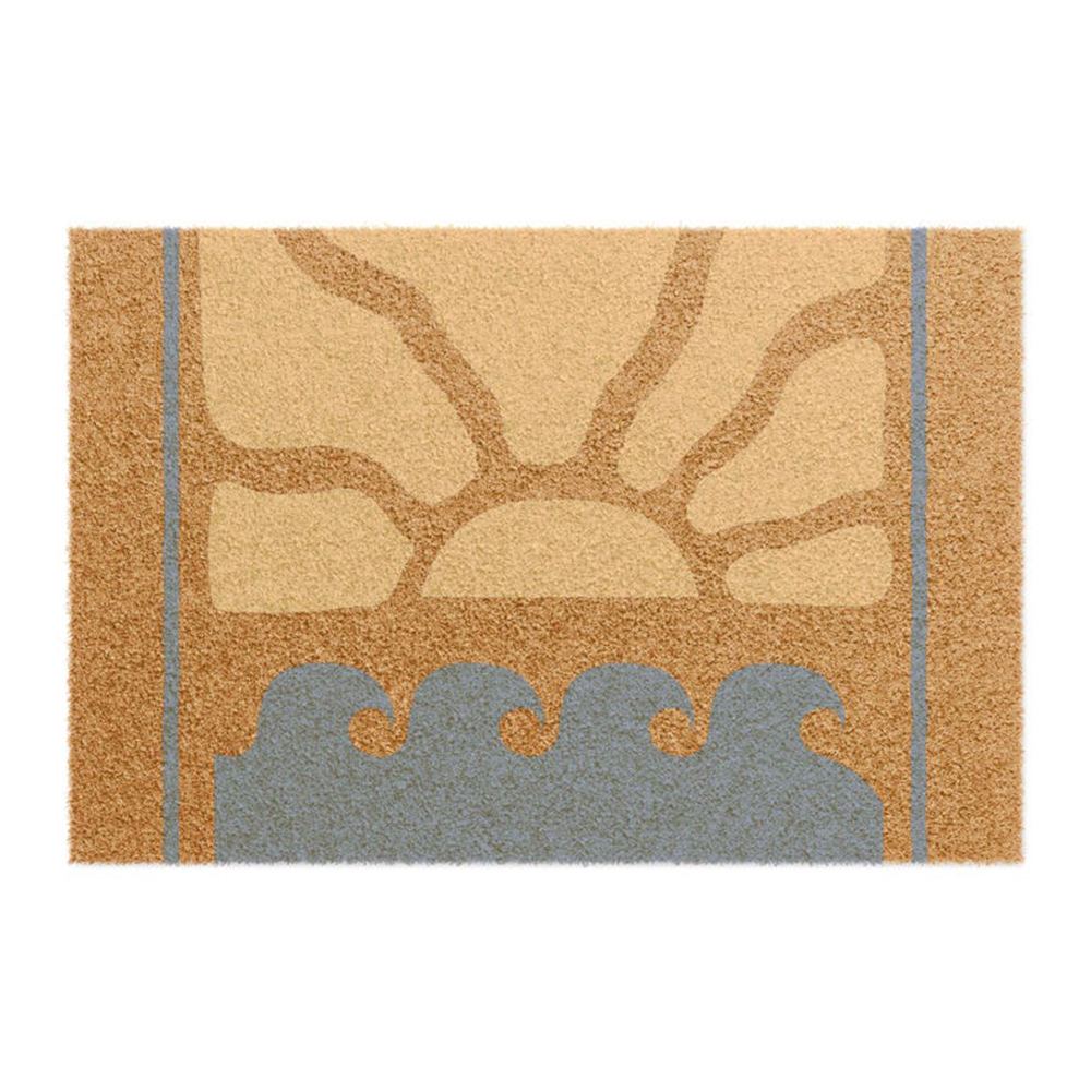 Sunrise Waves Doormat Simple C - Sunrise Home Textiles & Apparel avis et prix