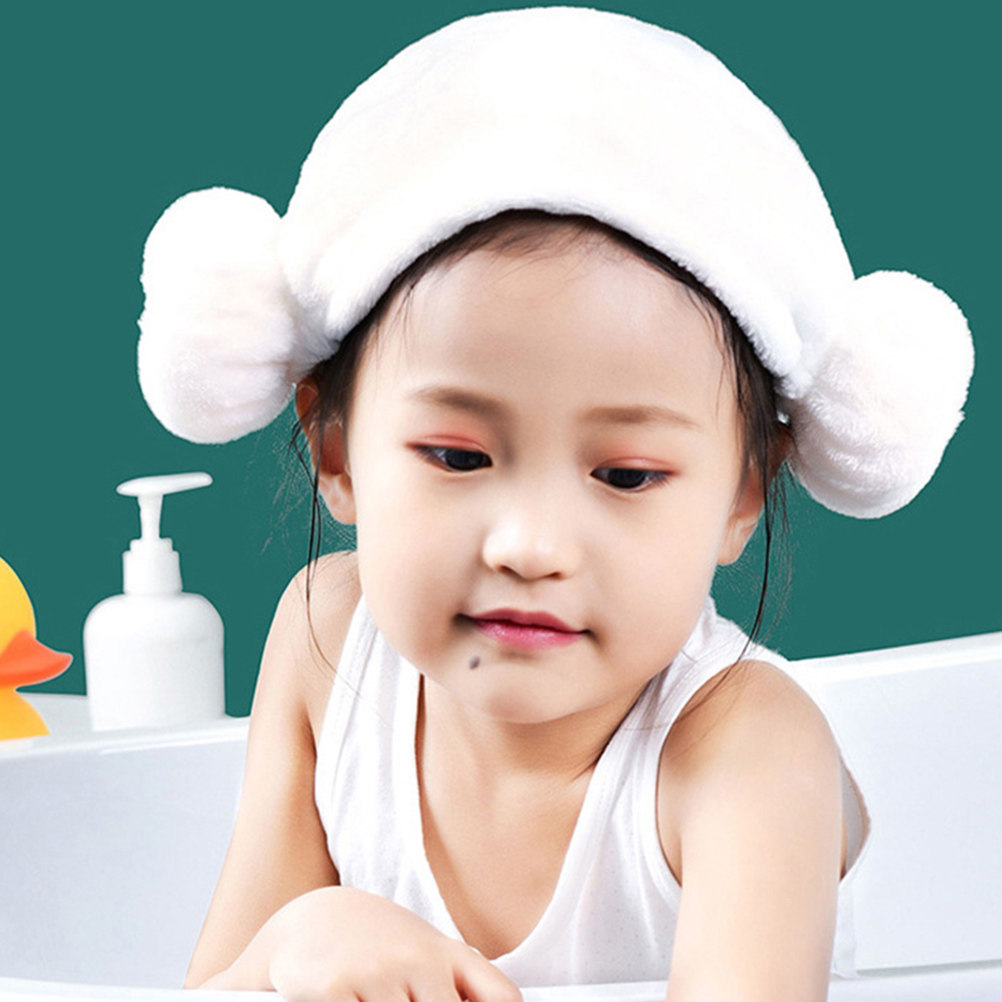 Heart Pattern Hair Drying Cap  - Home Textiles Pakistan avis et prix