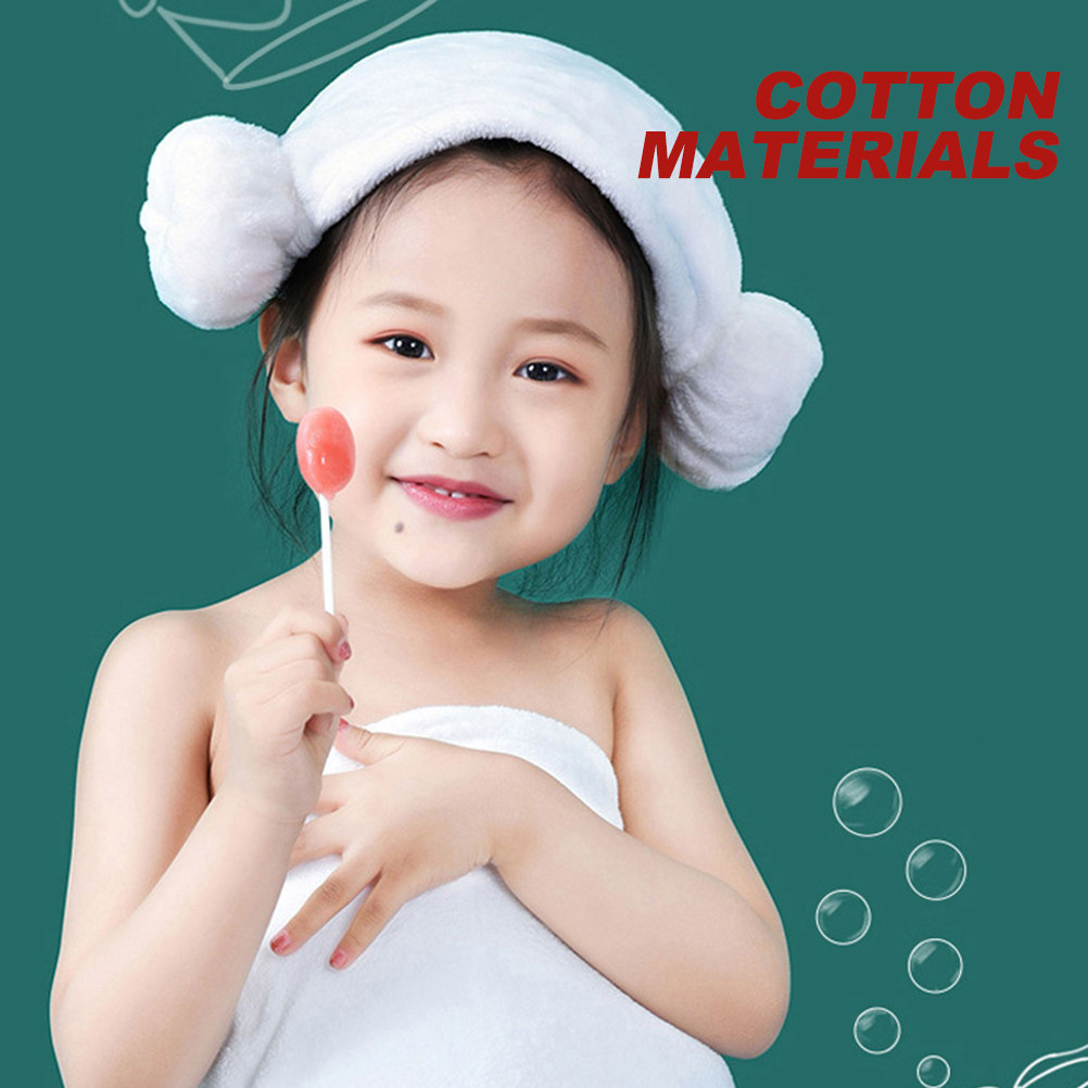 Heart Pattern Hair Drying Cap  - Home Textiles Pakistan avis et prix