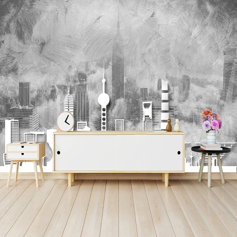 Custom 3D Wallpaper Mural Retr - Home Textiles City avis et prix