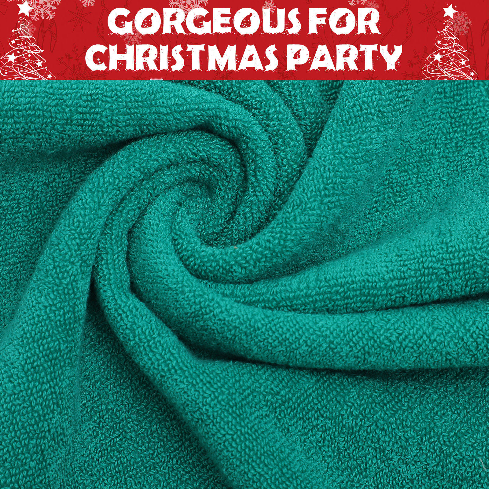 2Pcs Christmas Cotton Towels E - Home Textiles Pakistan avis et prix