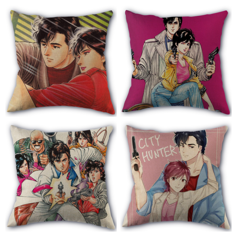 Custom Pillowcase City Hunter  - Home Textiles City avis et prix
