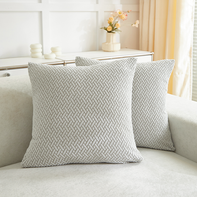 1pc Square Cushion Cover Zippe - Pillow Cover 20X20 avis et prix