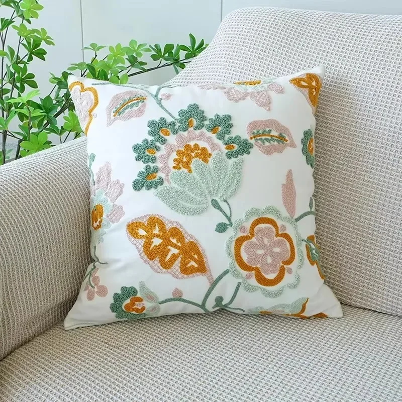 Fundas de almohada con flores, - Pillow Cover 20X20 avis et prix
