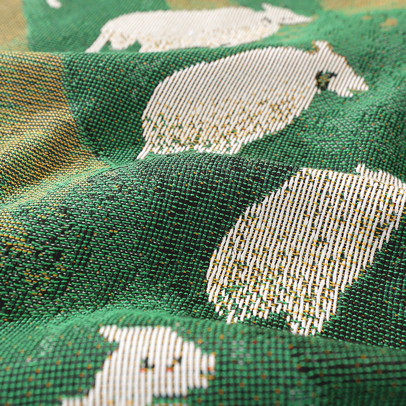 Textile City Sheep Herd Green  - Home Textiles City avis et prix