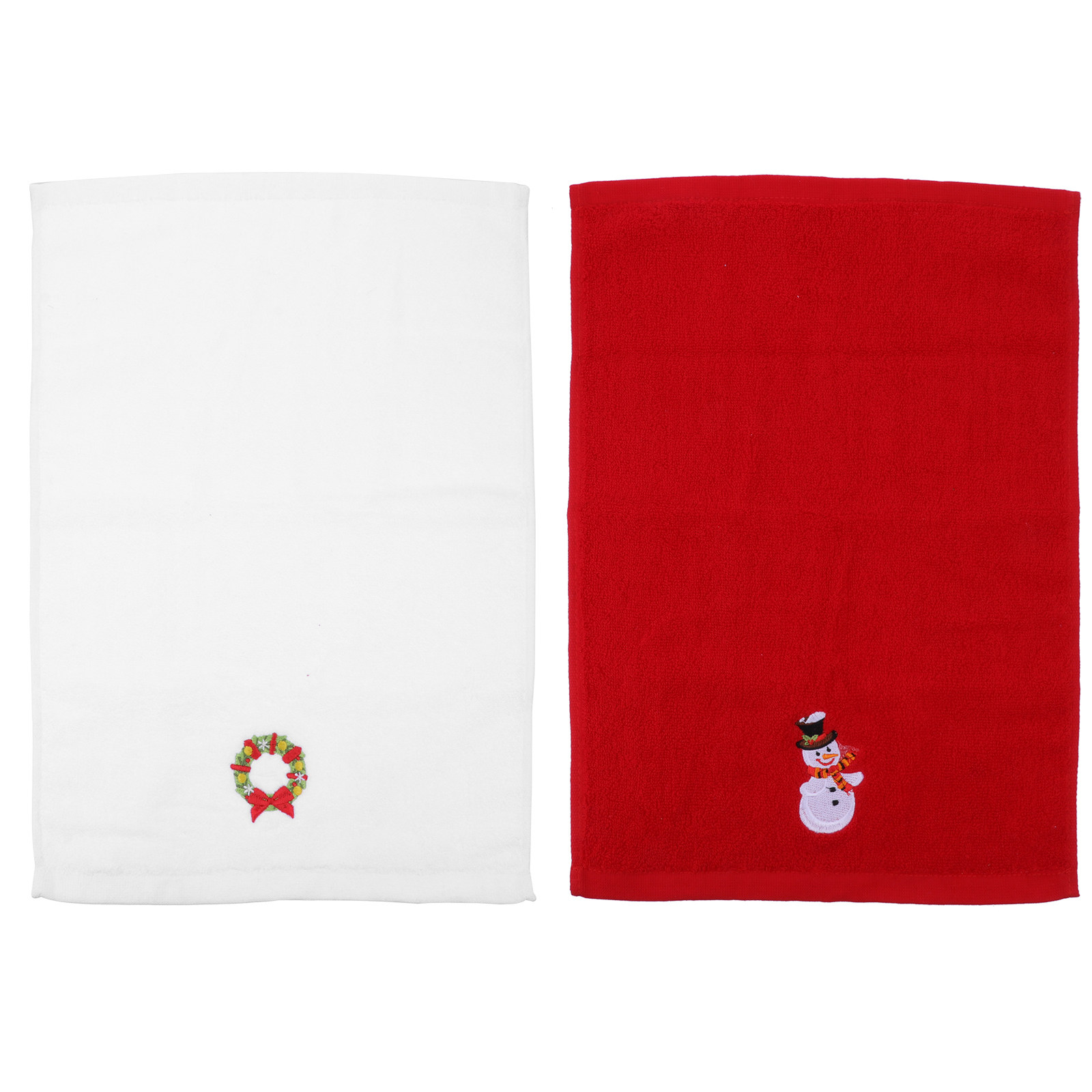 2Pcs Decorative Christmas Towe - Home Textiles Pakistan avis et prix