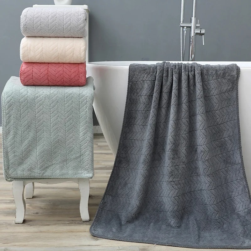 70×140CM Ultra-Soft Absorbent  - Home Textiles Face Towel avis et prix