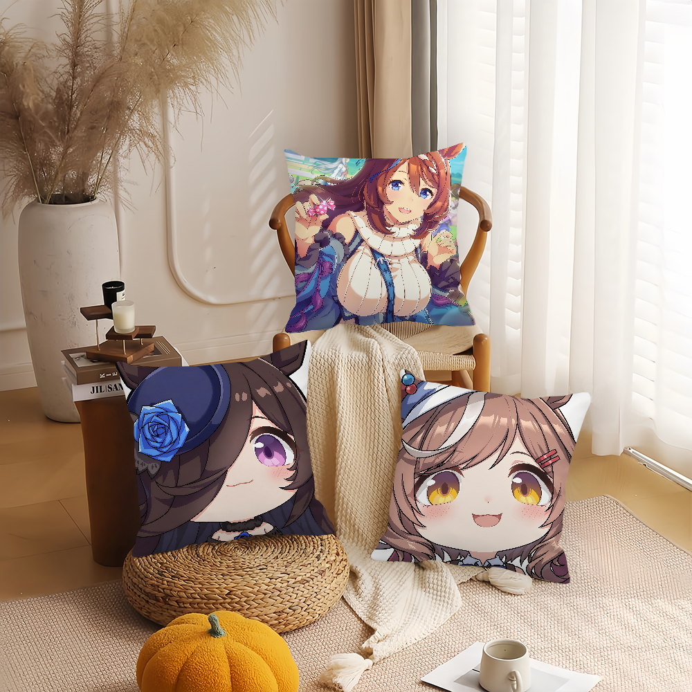 Anime Umamusume Pretty Derby S - Pillow Cover 20X20 avis et prix