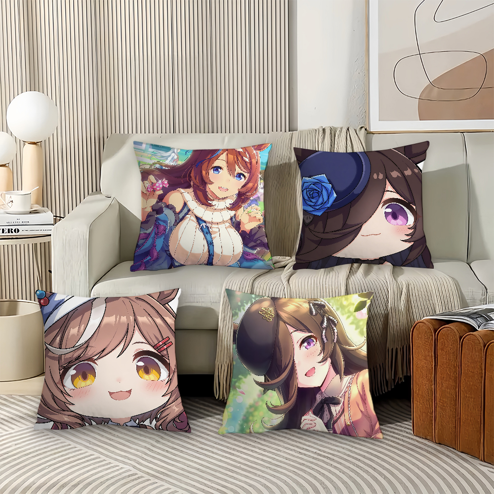 Anime Umamusume Pretty Derby S - Pillow Cover 20X20 avis et prix
